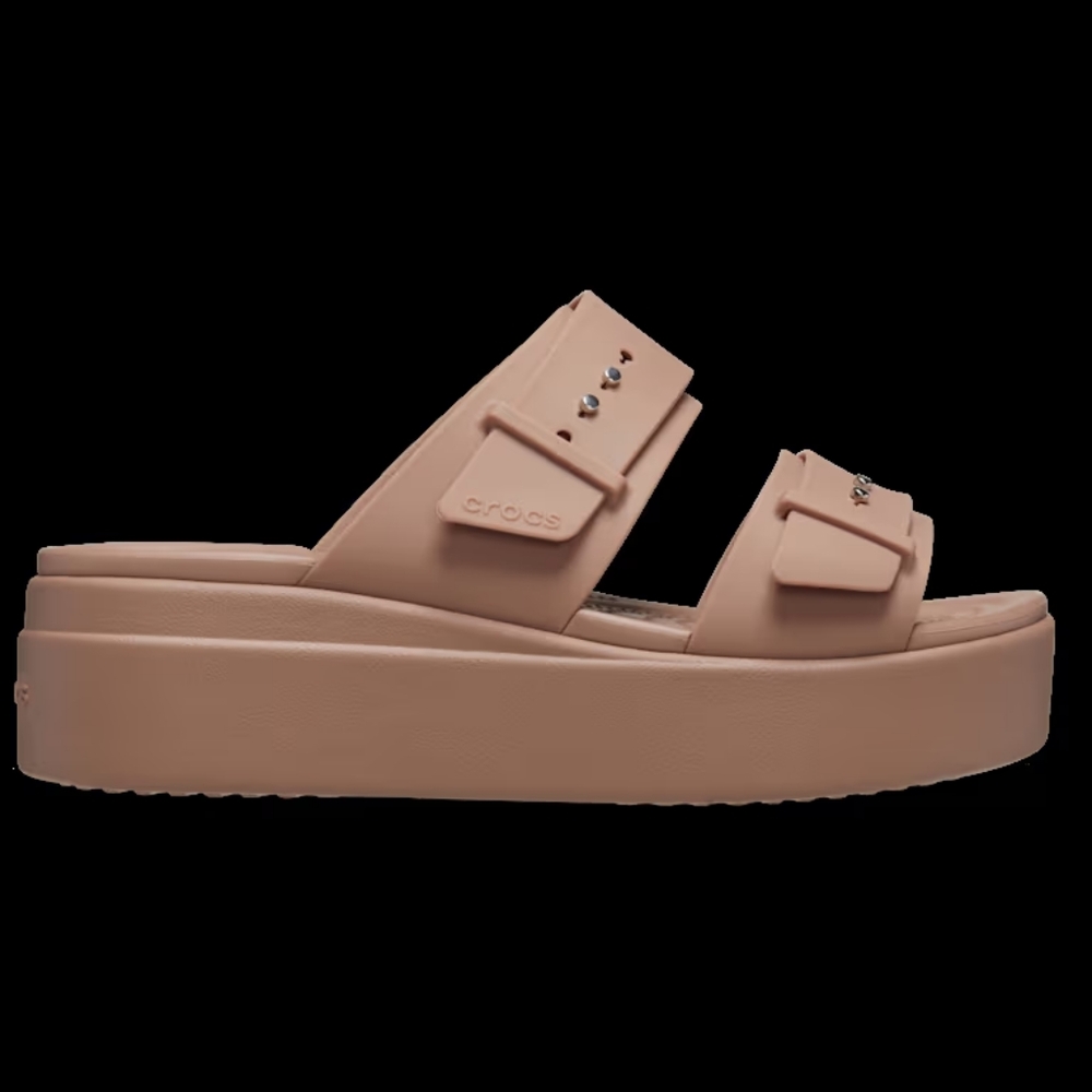 Crocs Brooklyn Buckle, Latte - Picture 14 of 14